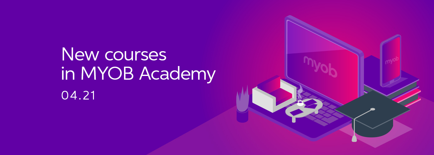 New courses for MYOB Academy